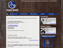 Tablet Screenshot of le-spa-dunkerque.com
